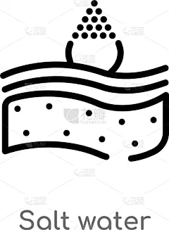 分离着色,轮廓,海洋,黑色,简单,计算机图标,白色,创造力,自然,烹调