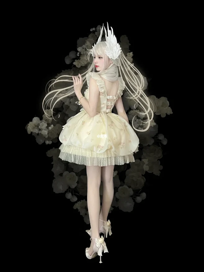 「动作参考」橱窗芭蕾少女