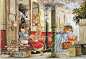 绘画作品 ​~  作者：苏格兰插图画家 Cynthia and Brian Paterson ​​​​