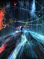 在Teamlab，感受沉浸式的虚拟艺术世界。 ​​​​