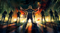 Yummei artwork police rain riots wallpaper (#2491207) / Wallbase.cc