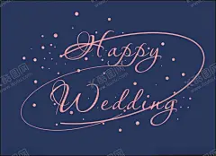 新婚快乐 【酷图网】结婚,婚礼,logo,原创,英文,标志