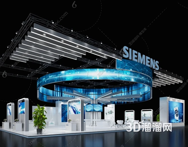 【展厅3D模型下载】-展厅3D模型素材下载_3D溜溜网