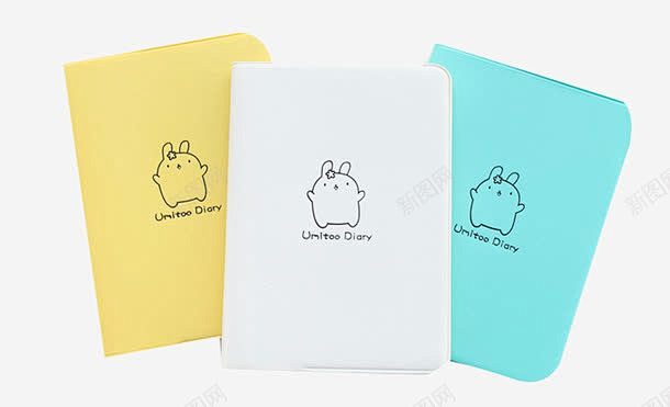 三本卡通记账本