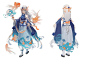 【板绘欣赏】一组超赞的角色立绘作品，来自画师Minkyu Lee~