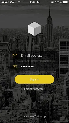 Modern App Sign In UI and Login UI Screen Designs-5