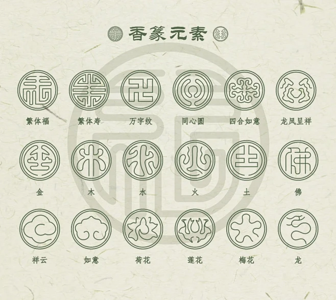 宋香文化素材｜香篆元素设计 - 小红书-花瓣网