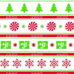 圣诞节雪花大牌  - 源文件下载【酷图网】雪花,圣诞节,圣诞老人,雪人,数码印花,印花,定位花,大牌,手绘花,手绘叶子