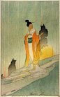 Bertha Lum--Art Nouveau and Japonisme, yes? Reminds me of Tea Fox http://sarah-grey.deviantart.com/