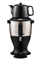 Mulex 290086 Tea Samovar 3 Litres Black: Amazon.co.uk: Kitchen & Home