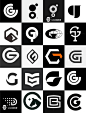 灵感采集300个字母G元素图形logo设计分享_3_设计叔logo设计_来自小红书网页版