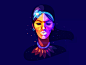Child Of Space Flowers