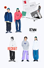 87MM_SEOUL : 독려하고 응원하는 개인과 집단을 위한 팔칠엠엠 데일리 컬렉션
