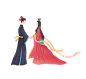 七夕情人节牛郎织女爱情图片设计素材