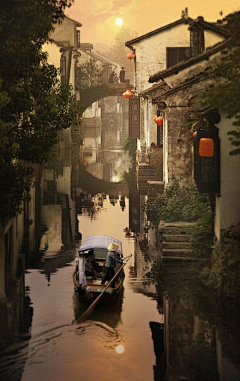 碎娃采集到江南烟雨