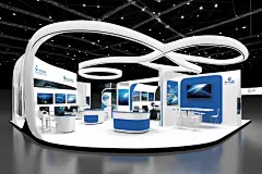 创意设计现代科技展厅摄影图