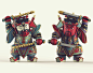 Door God : Digital sculpting based on traditional Chinese Door God