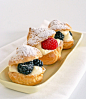 Choux Puffs with Mascarpone and Berries #赏味期限#