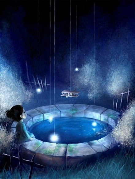  

插画物语：星星装饰了我们的梦，我们...