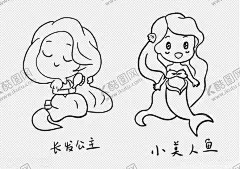 美人鱼 【酷图网】长发公主,美人鱼,白雪公主,贝儿公主,女孩插画,手绘人物,卡通人物,矢量人物,潮流儿童,人物插画,人物插图,儿童插图,儿童插画,女孩,潮牌,潮流,粗线条,手机壳,手机,手机桌面,桌面,海报素材,矢量,矢量图标,矢量插画,印花,儿童,儿童图标,海报,服装设计,插画,潮流插画,潮牌印花,矢量素材