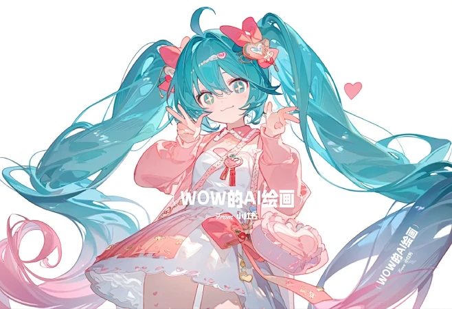 ✨✨粉色的miku，来换个壁纸把！✨✨