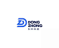 学LOGO-东中科技-科技公司品牌logo-多字母构成-左右排列-DZ