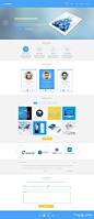 IOS7风格企业网站设计 - 图翼网(TUYIYI.COM) - 优秀APP设计师联盟