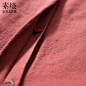 素缕souline 2013秋季新款复古纯色长款上衣 长袖衬衫sl4860唫  原创 设计 正品 代购  淘宝