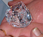 [“世纪之钻”——世界上最大的高品质钻石] 如果世界上真的存在一颗完美的钻石，那么一定非“世纪之钻”莫属。这颗重达273.85 克拉的钻石拥有最高的钻石净度等级——完美无瑕。世纪之钻不仅净度等级达到了无瑕疵而且颜色等级为D①,这说明它也是一颗完美的无色钻石。难怪成为世人印象最深的钻石之一。注①：根据钻石的颜色划分等级，钻石越接近无色越好。D 是无色透明的，这是最稀有和最珍贵的颜色。颜色等级从D 到Z 分类，表明钻石带黄色、棕色钻石的程度。颜色分级范围：D 极白色；E 极白；F......
