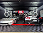 Photo by RaceDeck® Garage Floors  on October 16, 2024. Có thể là hình ảnh về xe mui trần, xe đua và văn bản.