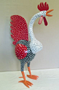 folk art chicken gourds - Google Search