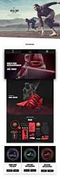 Nike.com product story : A collection of product story pages created at Nike. The collection covers Nike Basketball, Mens Training, Running categories. 