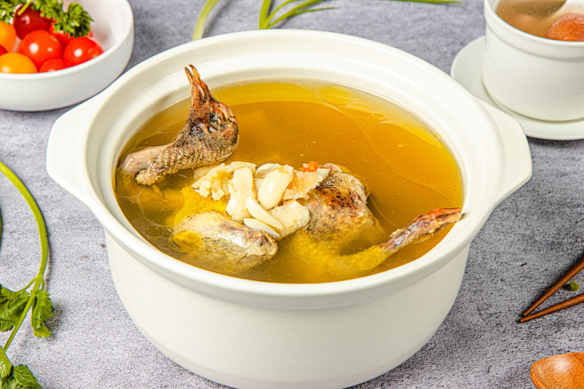 养生鸽子汤煲汤养生汤美食摄影图片-花瓣网