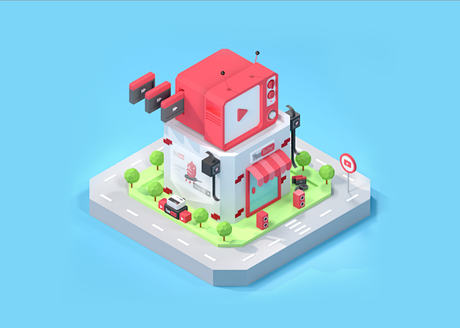 isometric youtube : ...