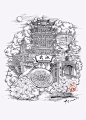 武汉：城市文创绘画系列之·（60-1） - 小红书