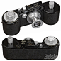 Leica 250复古记者相机3D模型（OBJ,FBX,MAX） 