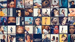 多张照片头像图片东湖开场视频片头模板-PR模板网