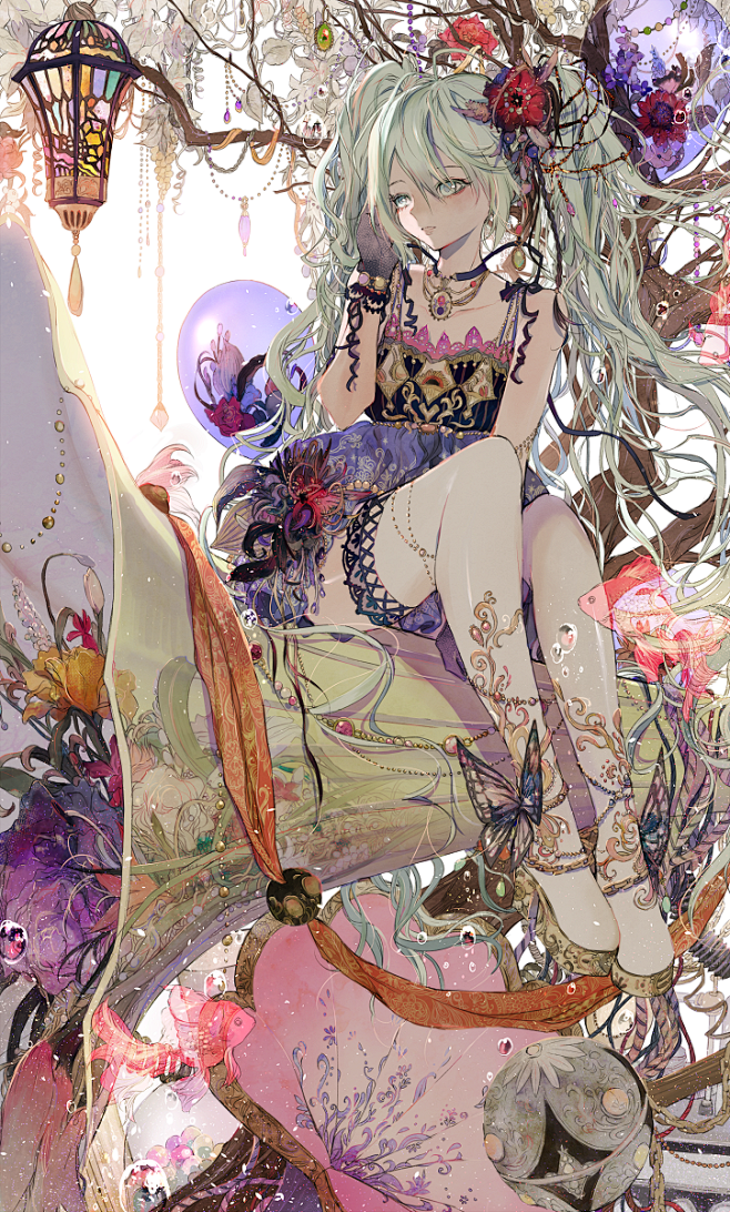 「七年目の歌姫へ」/「月穂」のイラスト ...