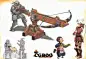 【原画资源】怪物猎人下册画册人设武器原画资源CG帮美术资源网 - Powered by Discuz!