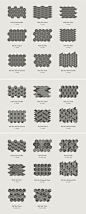 23种创意地砖墙砖的砖纹墙纹铺装方案。