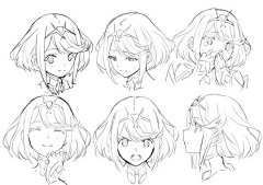 #异度神剑2# 男女主角官方表情包 ​​​​