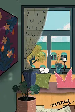 午后的房间