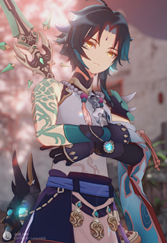 源鸣龙采集到原神