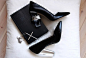 NEW & SOLD OUT! ZARA BLACK COURT SHOES METHACRYLATE PLEXI GLASS HEEL NEW | eBay