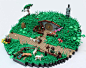 LEGO Hobbit Hole (Bag End miniature replica)