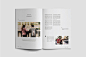 A5规格简约时尚的杂志画册设计模板 – 云瑞设计