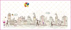 广告招商,招商,店铺招商,卡通,人物,商业区,气球购物,海报banner,童趣,手绘图库,png图片,网,图片素材,背景素材,100602@飞天胖虎