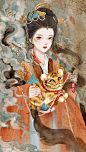 @春忍在画画 古风 女生