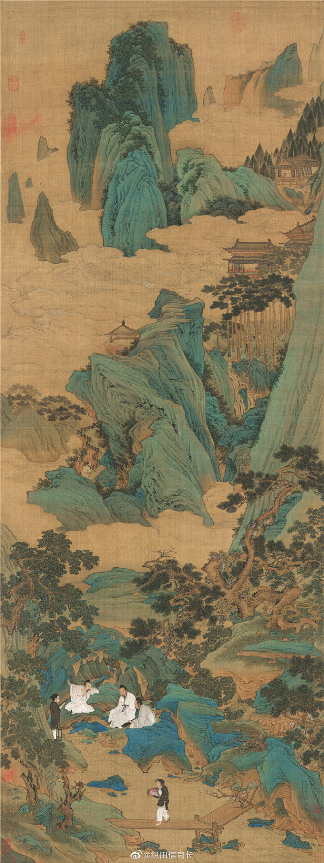 仇英笔下的神仙境界
《桃源仙境图》
天津...