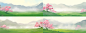 fengtiantian_Green_grassland_background_with_pink_peach_blossom_ead7e795-ae92-47de-aff4-0dec93b11034